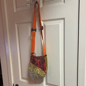 Colorful Patchwork Shoulder Bag